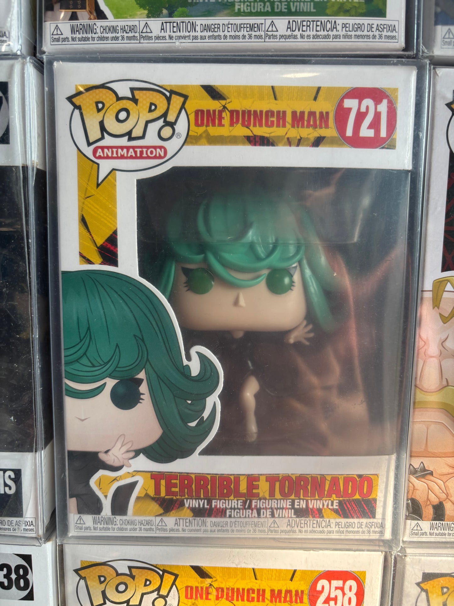 Funko Pop Anime One Punch Man : Terrible Tornado #721