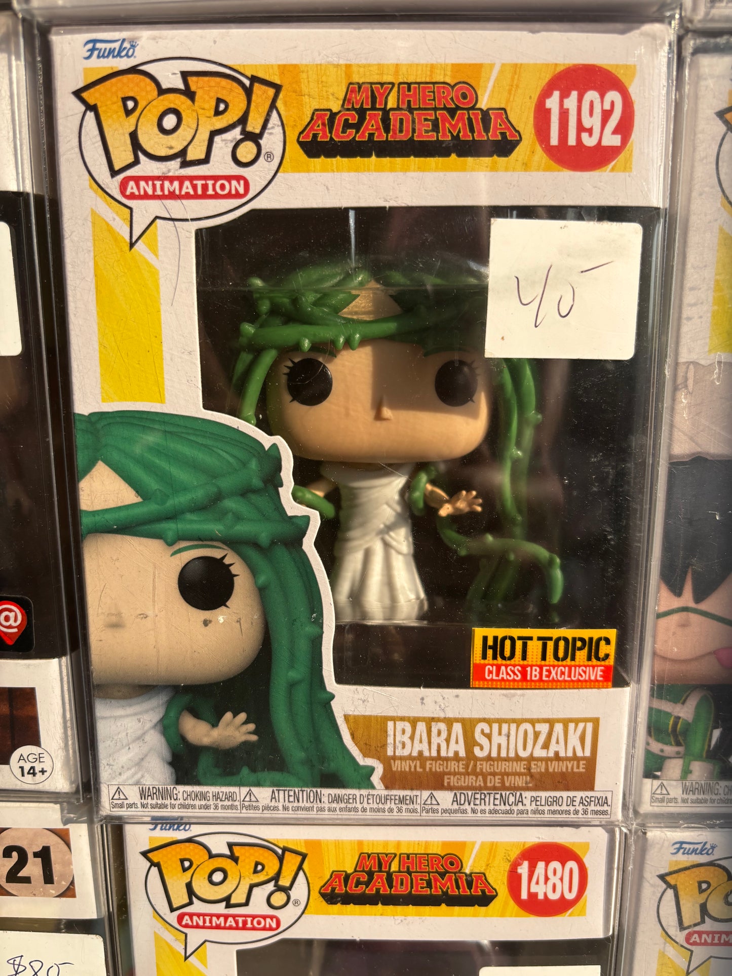 Funko! Pop Animation: My Hero Academia - Ibara Shozaki #1192 Hot Topic Exclusive