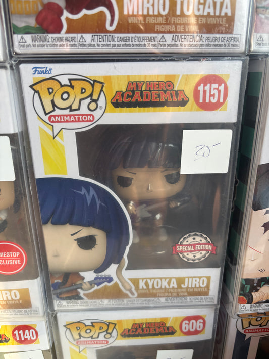 Funko! Pop Animation: My Hero Academia -  Kyoka Jiro #1151 Shared Exclusive