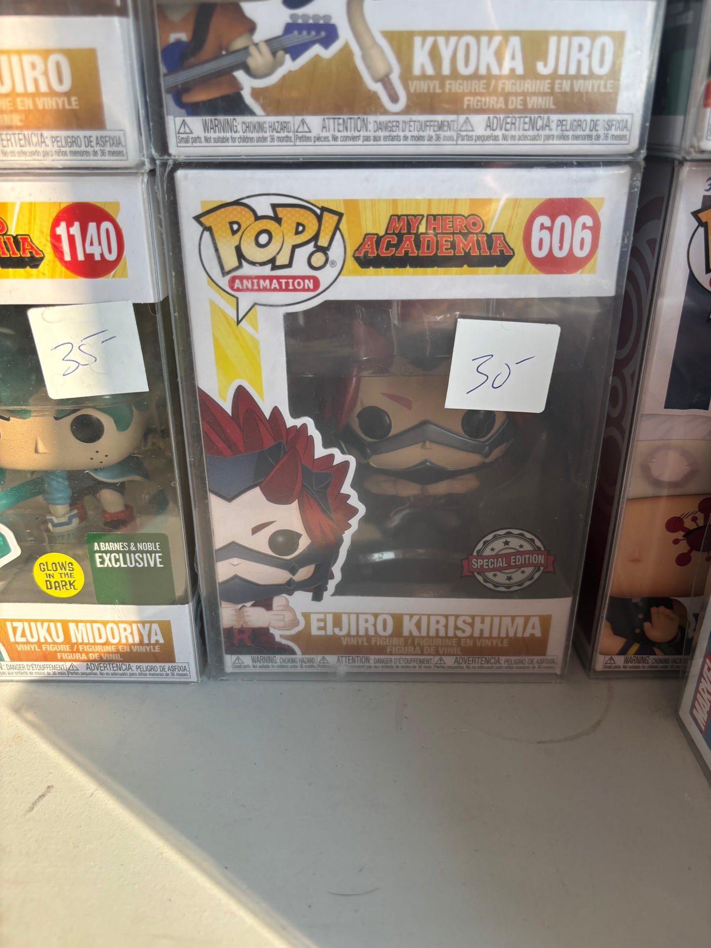 Funko! Pop Animation: My Hero Academia - Eljiro Kirishima #606 Shared Exclusive