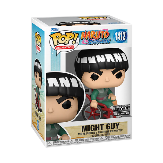 Funko Pop! Anime: Naruto - Might Guy #1412 FYE Exclusive