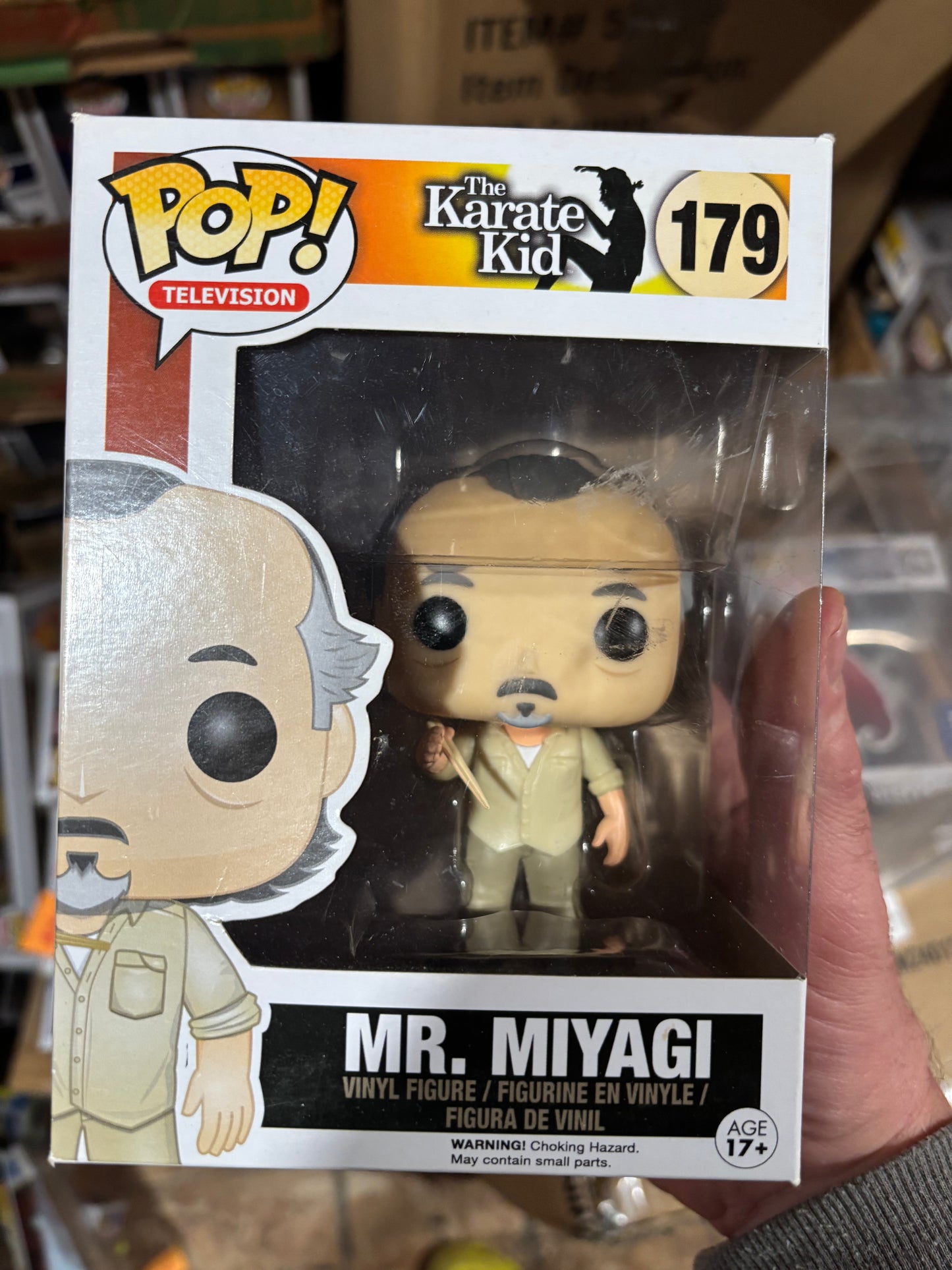 Funko Pop : The Karate Kid : Mr. Miyagi #179