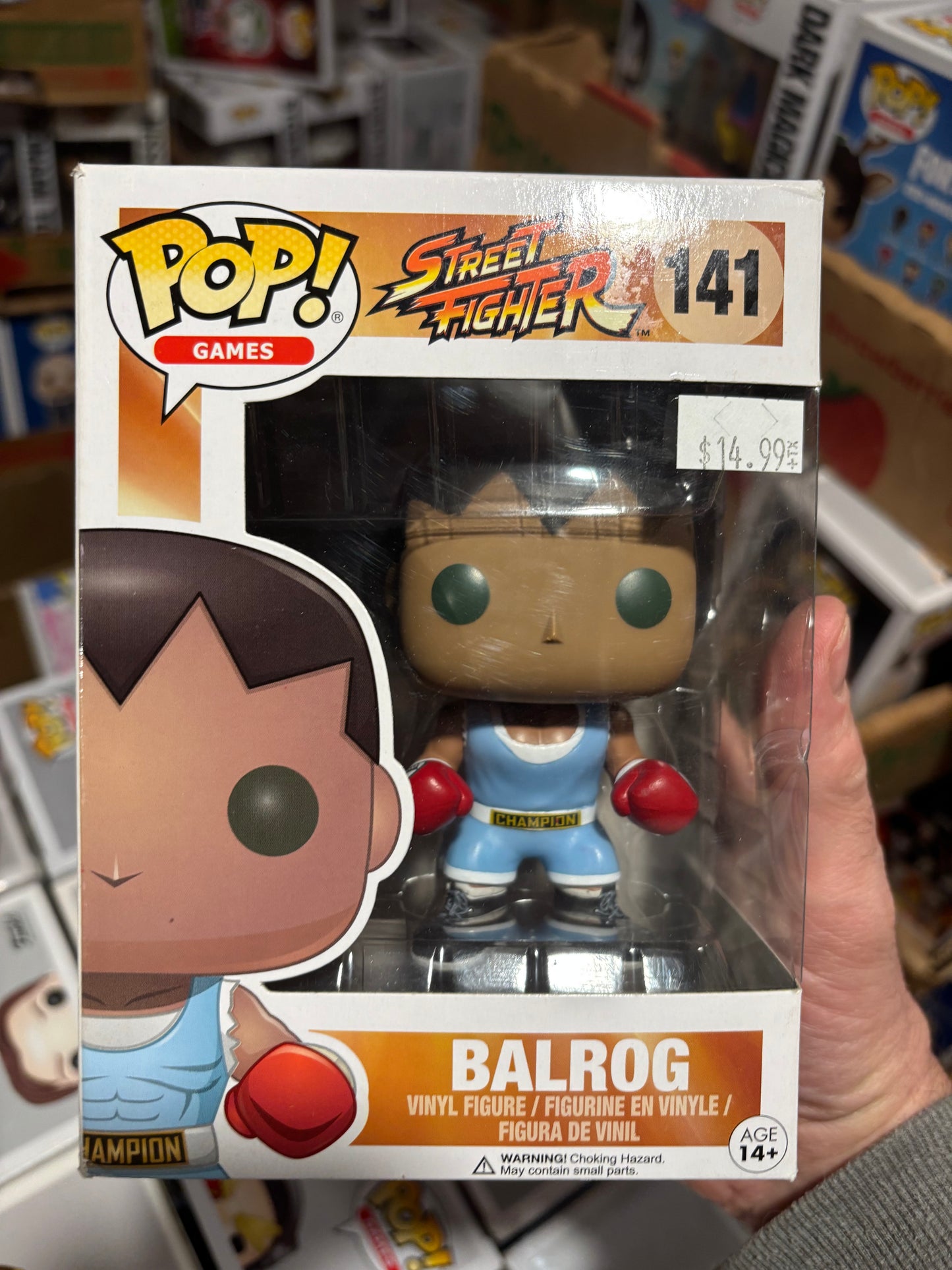 FUNKO POP! Games :  Street Fighter : Balrog #141