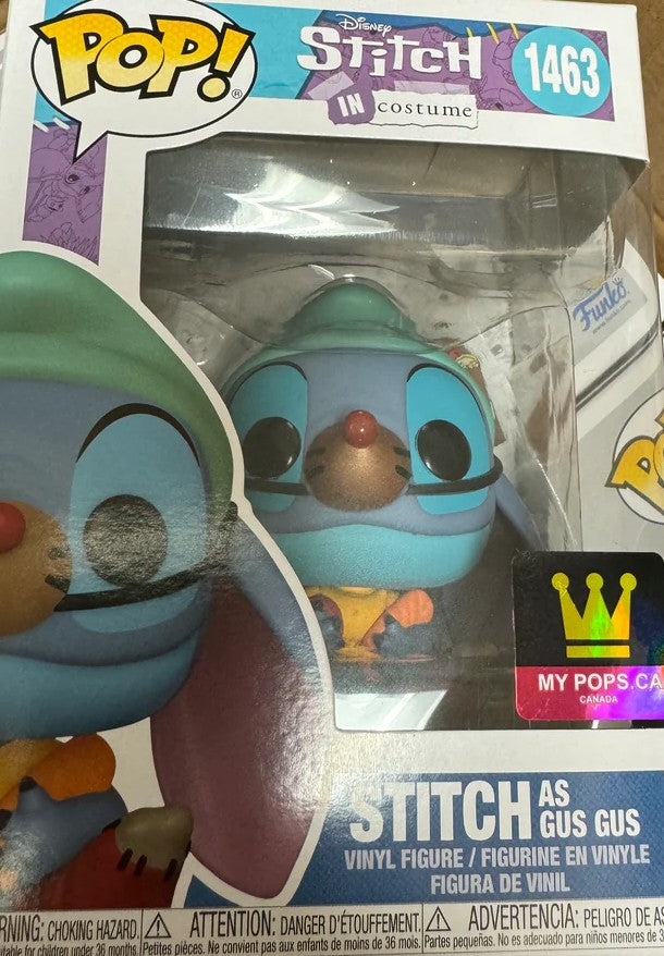 Funko Pop! Disney - Stitch as Gus Gus Mypops Exclusive #1463