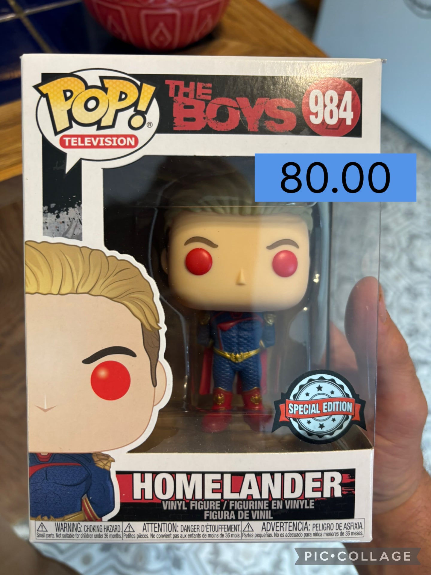 Funko Pop! TV: The Boys - Homelander #984 Shared Exclusive