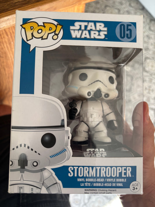 Star Wars Pop! Star Wars Pop! Stormtrooper #05 Blue Box