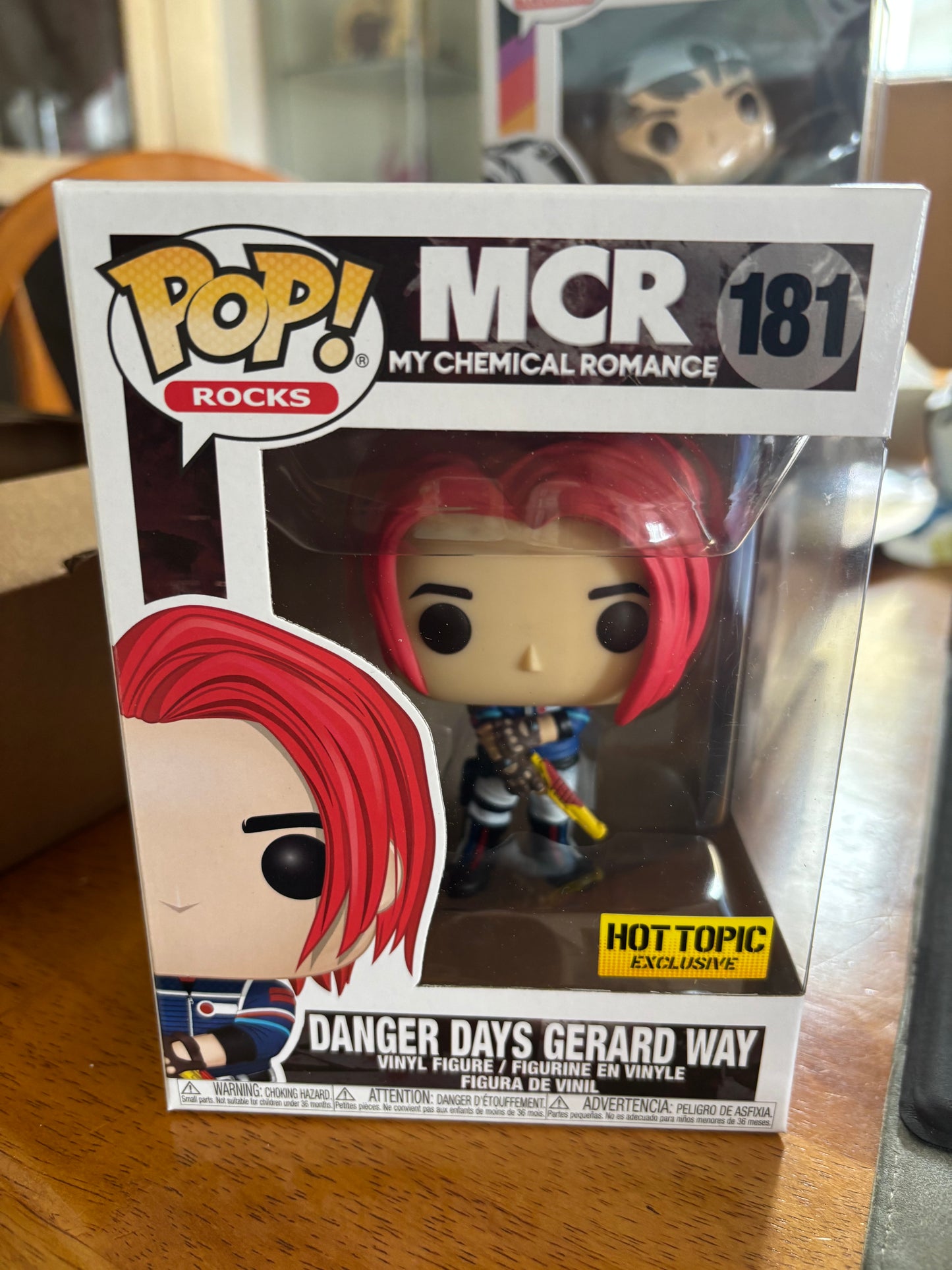 My Chemical Romance MCR : Danger Day Gerard Way #188 Hot topic Exclusive