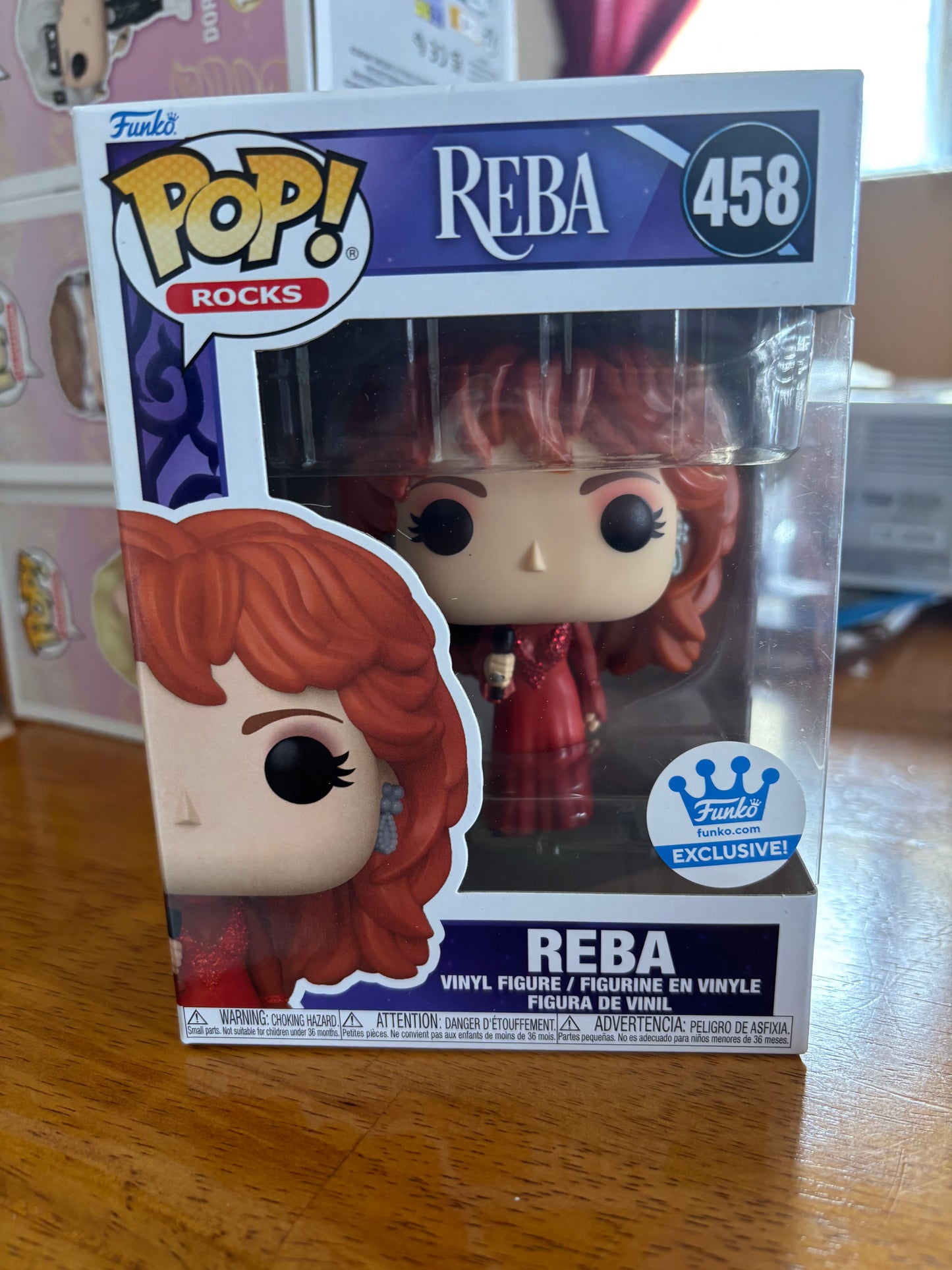 Music FUNKO POP!   Reba McEntire Pop! Reba McEntire #458 Funko Store Exclusive Limited