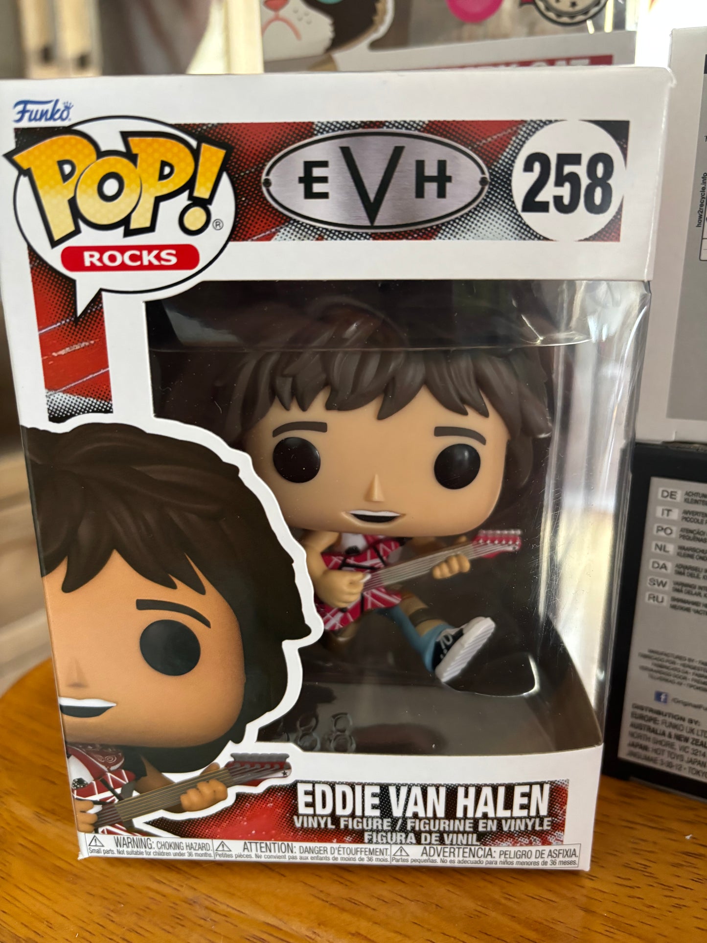 Music Funko Pop!  Eddie Van Halen #258