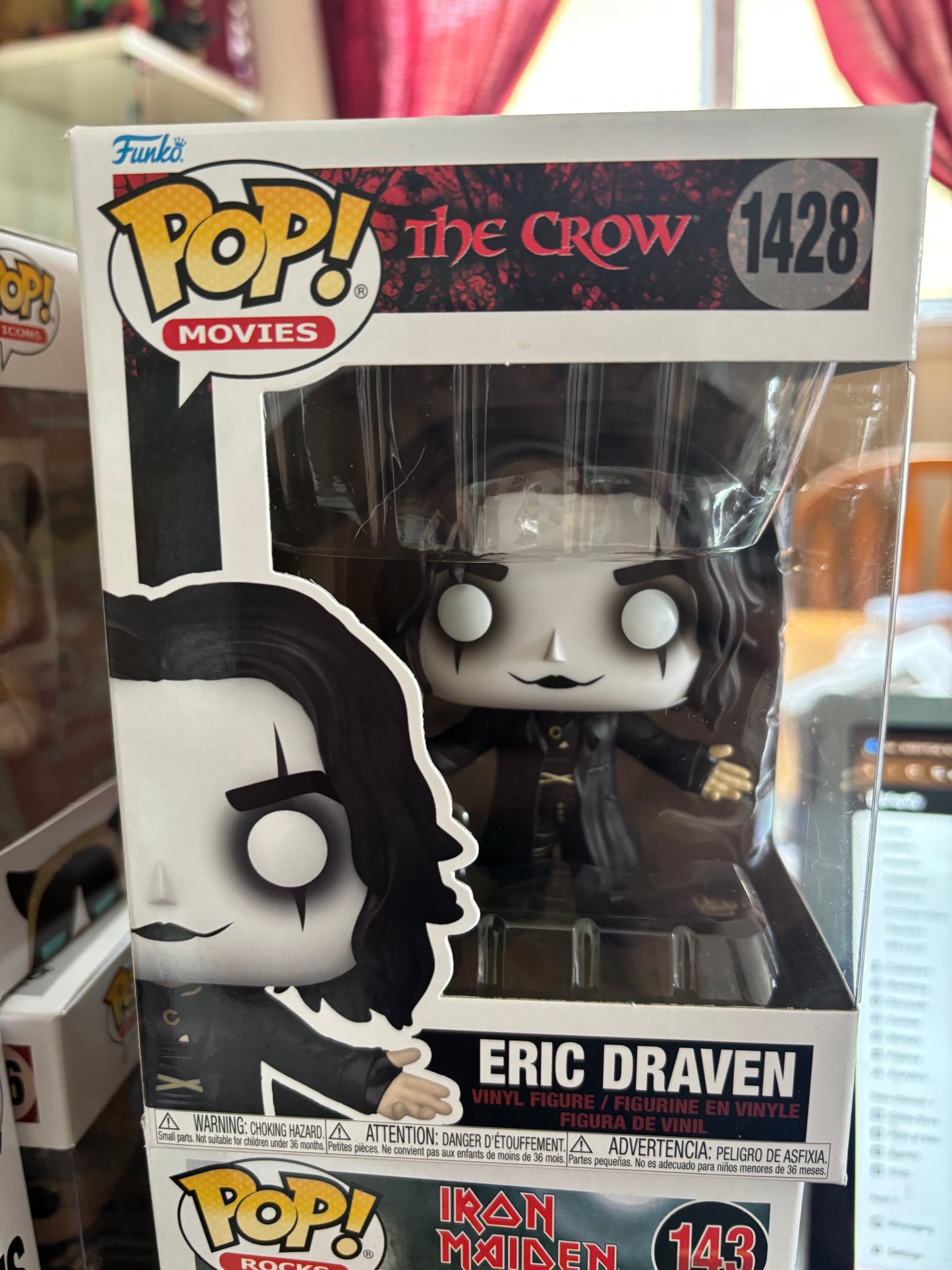 Horror Funko Pop: The Crow : Eric Draven #1428