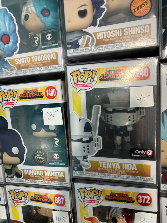 Funko Pop : My Hero Academia : Tenya IIDa #740 GameStop Exclusive