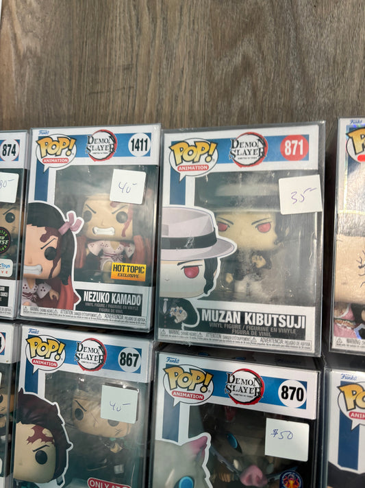 Funko Pop Anime : Demon slayer : Muzan Kibutsuji #871