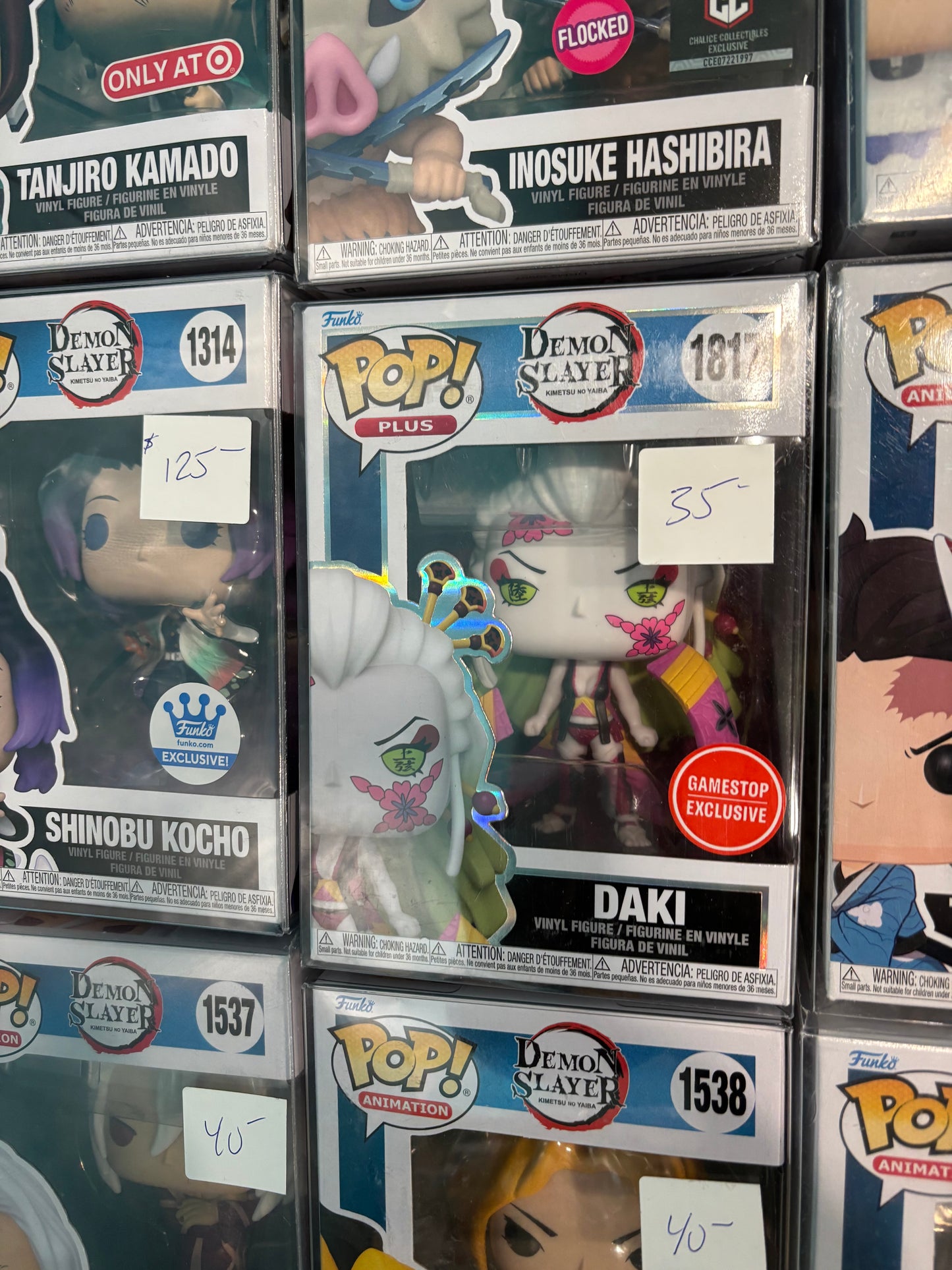 Funko Pop Anime : Demon slayer : Daki #1817 Gamestop Exclusive
