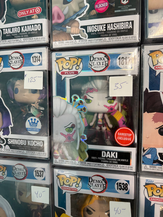 Funko Pop Anime : Demon slayer : Daki #1817 Gamestop Exclusive