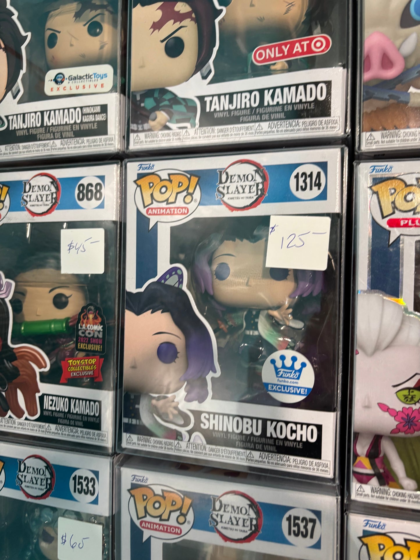 Funko Pop! Demon Slayer Shinobu Kocho #1314 Funko Store Exclusive