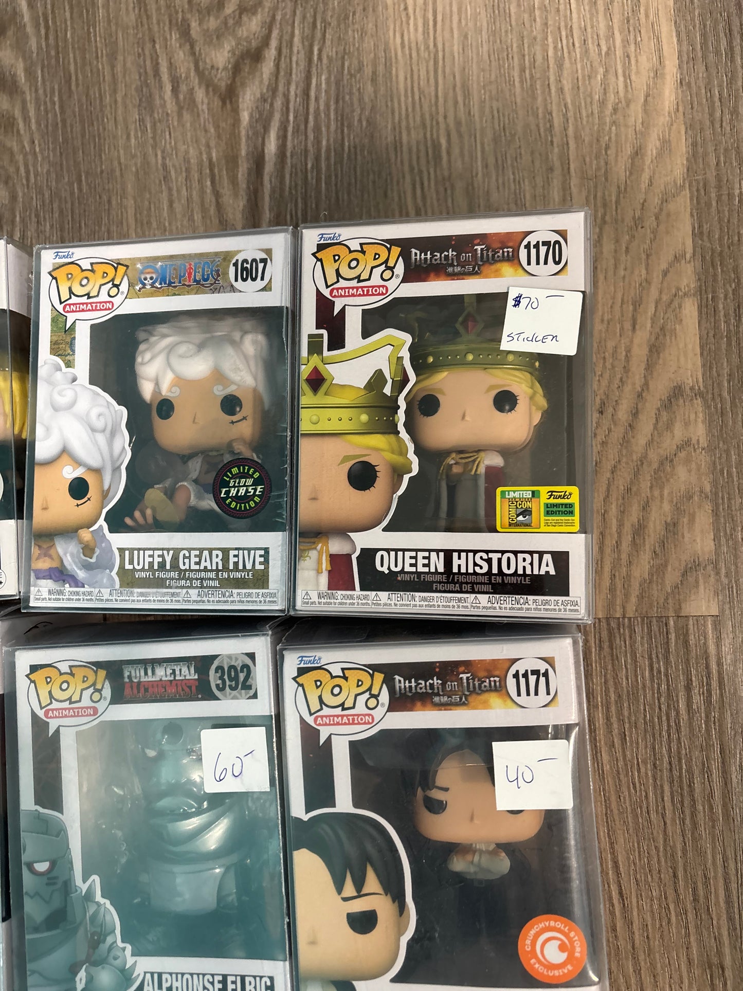 Attack on Titan : Queen Historia #1170 Sdcc Exclusive Funko pop