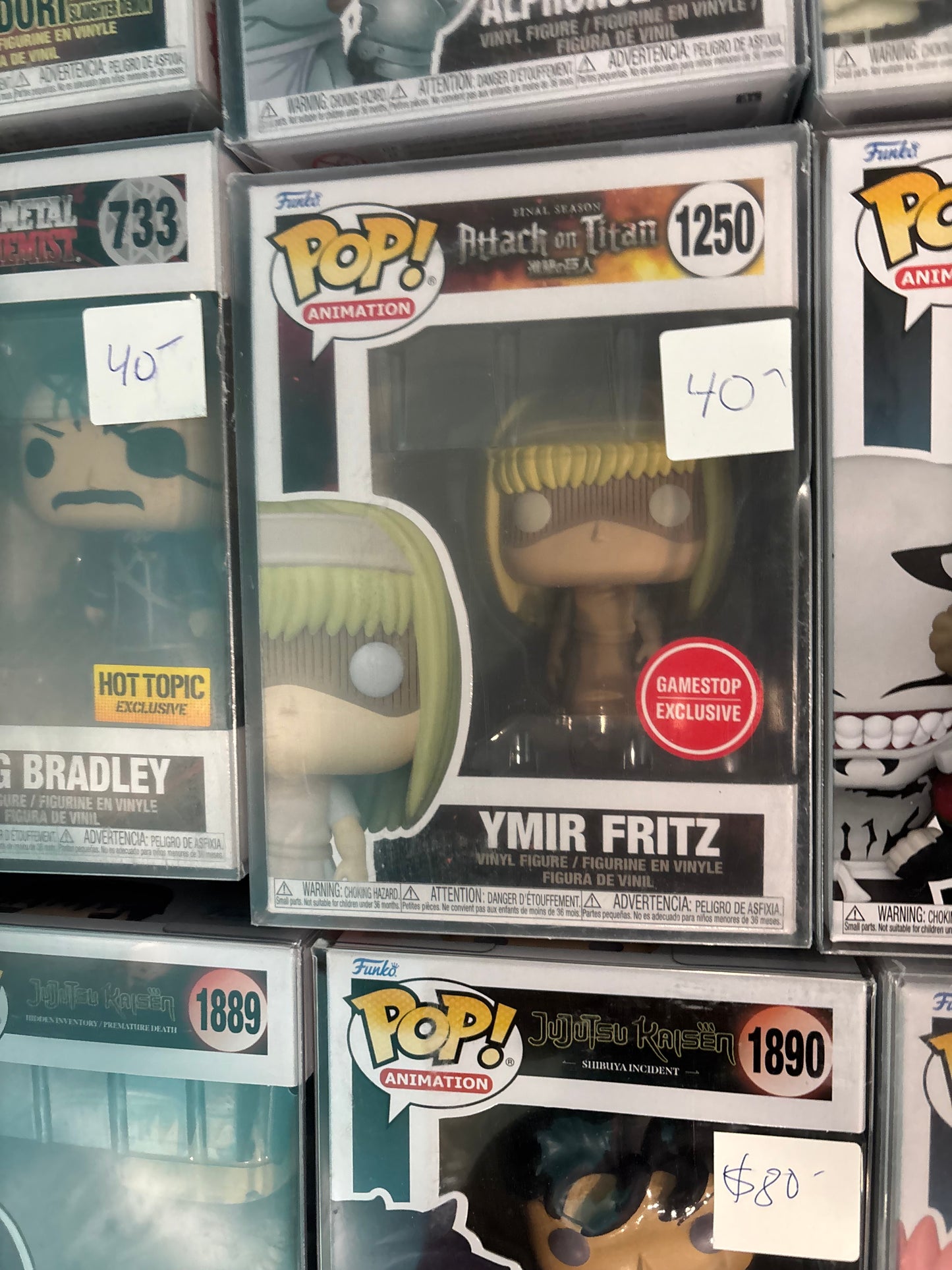 Attack on Titan : Ymir Fritz #1250  Gamestop Exclusive