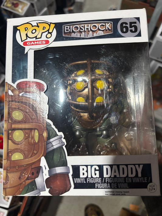 Funko Pop : Video Games : Bioshock Big Daddy #65