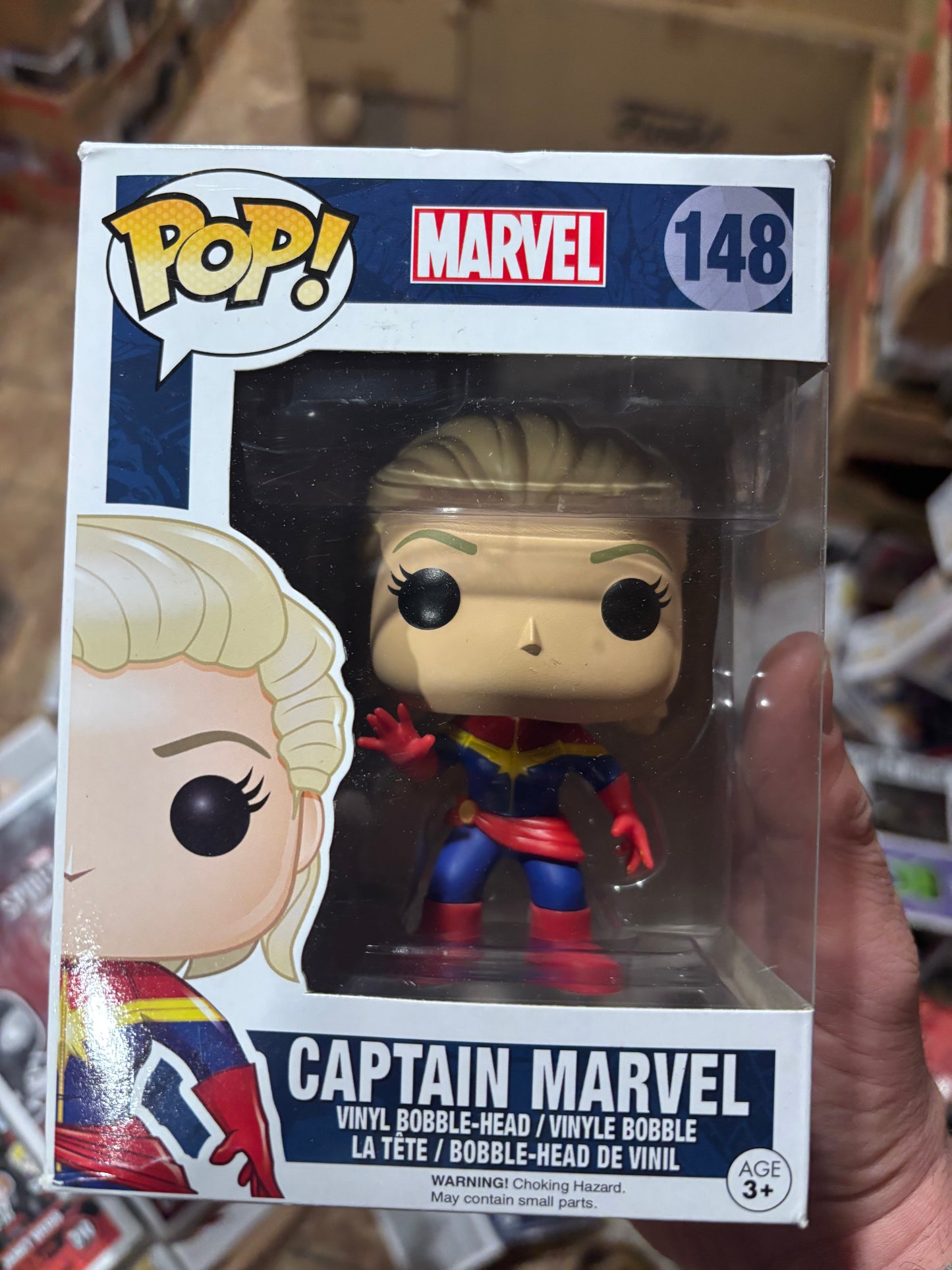 Marvel  Funko Pop!  Captain Marvel #148