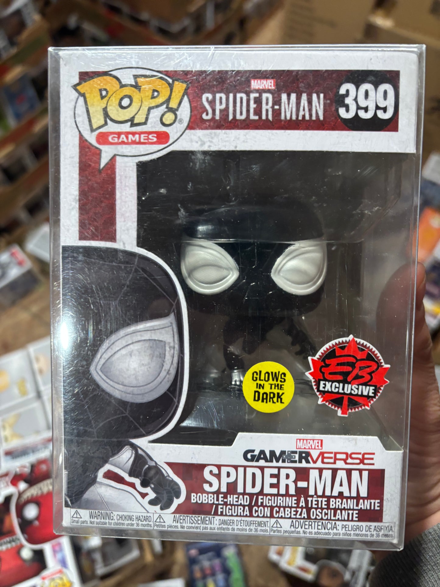 Marvel Pop! Gamerverse Spider-man #399 Eb games Exclusive