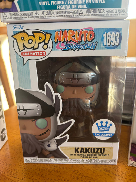 Funko Pop! Animation: Naruto: Shippuden - Kakuzu #1693 Funko Store Exclusive