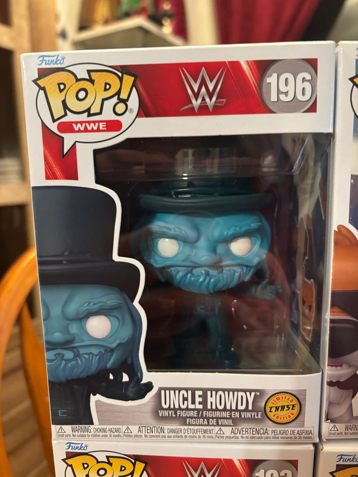 WWE Pop! "Main Event"  Uncle Howdy #196 chase