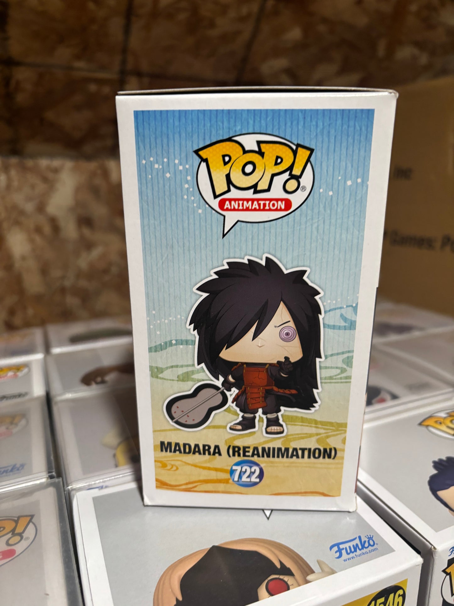 Funko Pop! Anime: Naruto: Madara Uchiha #722 Eb Games Exclusive