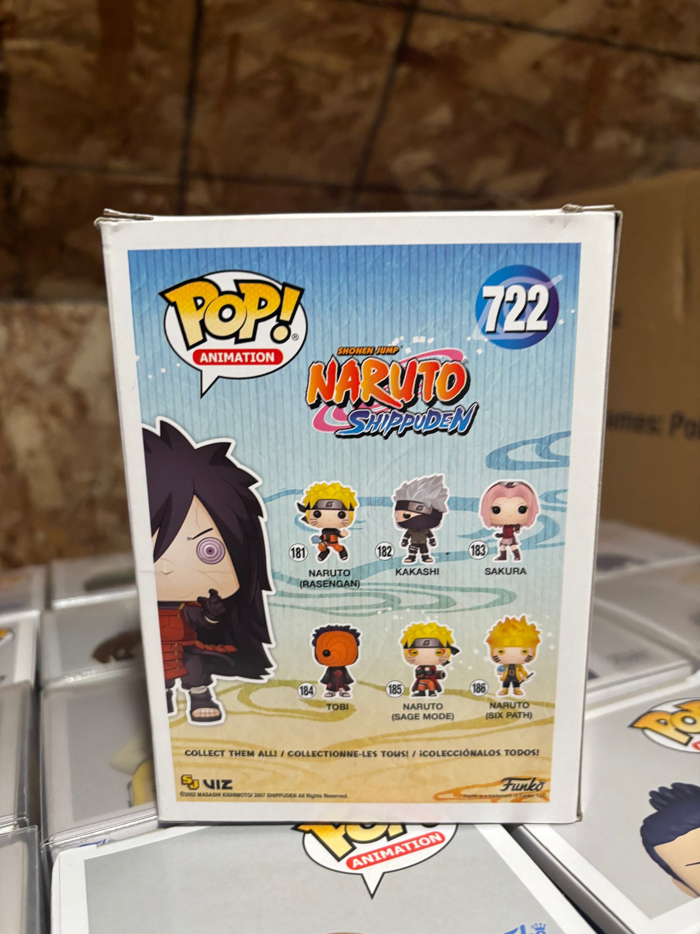 Funko Pop! Anime: Naruto: Madara Uchiha #722 Eb Games Exclusive