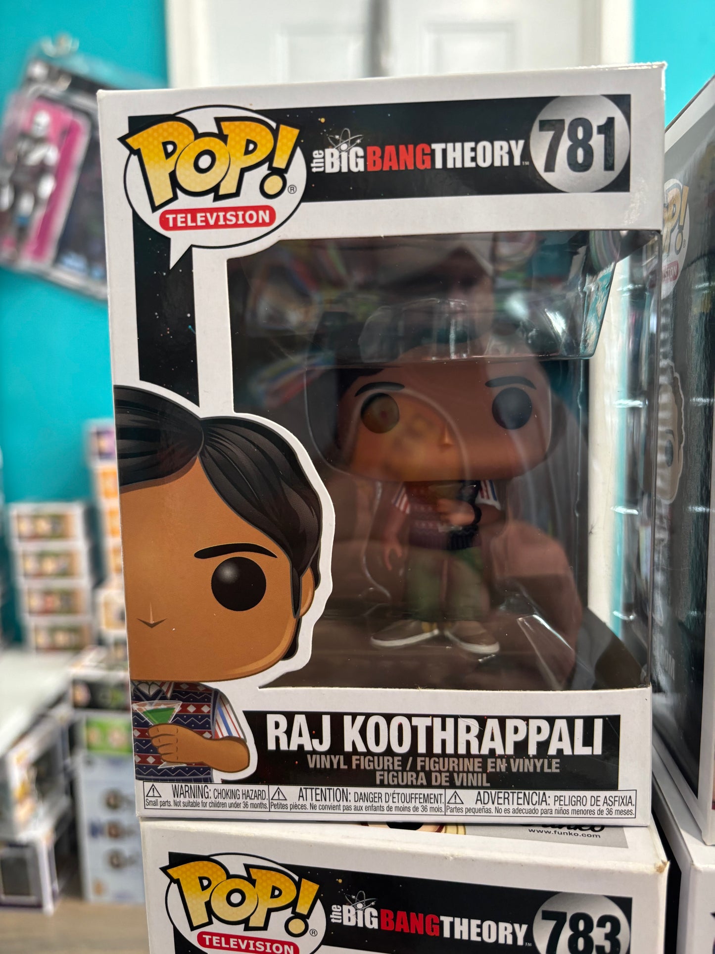 FUNKO POP! Big Bang Theory : Raj Koothrappali #781