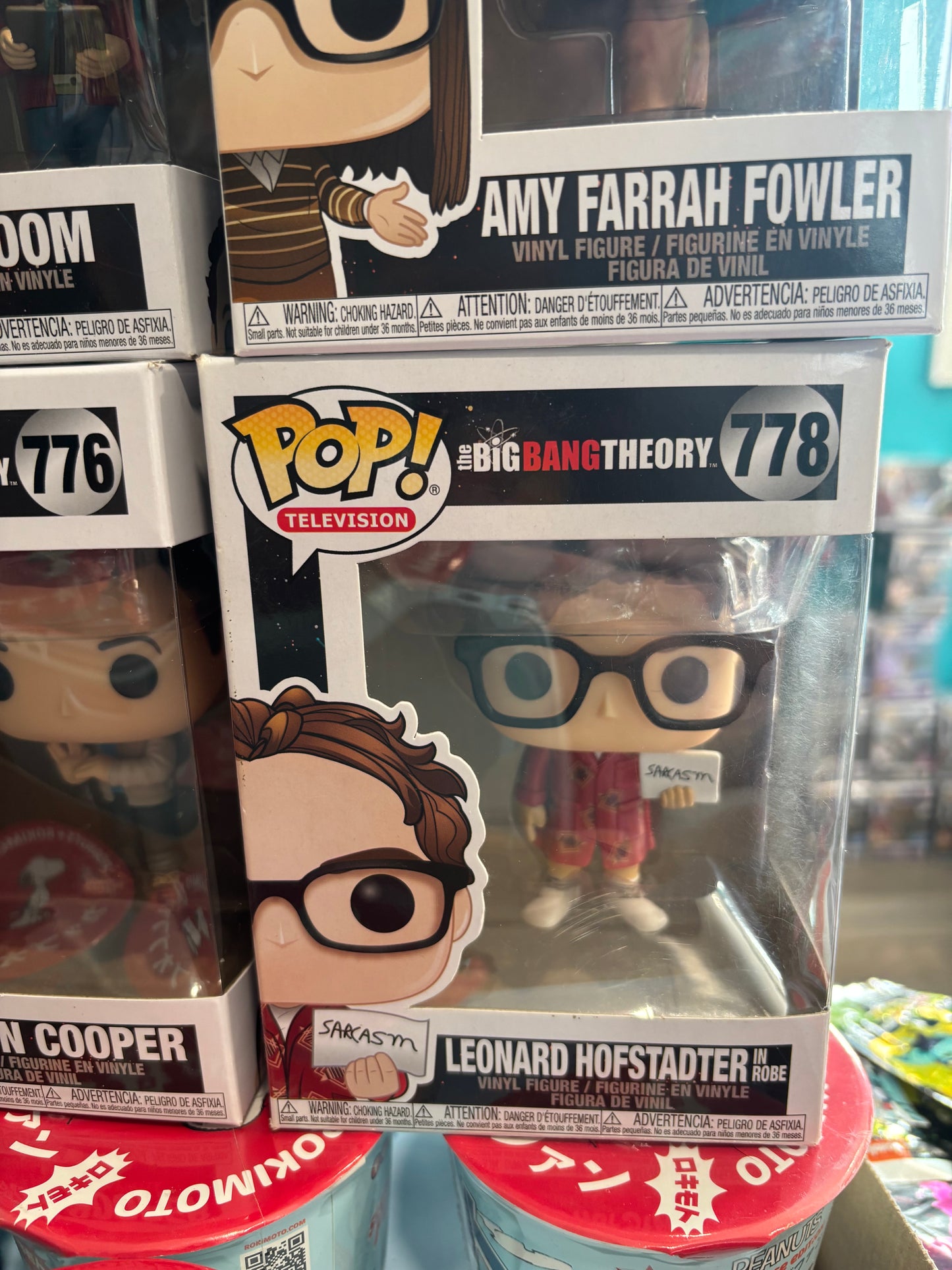 FUNKO POP! Big Bang Theory : Leonard Hofstadter in robe #778