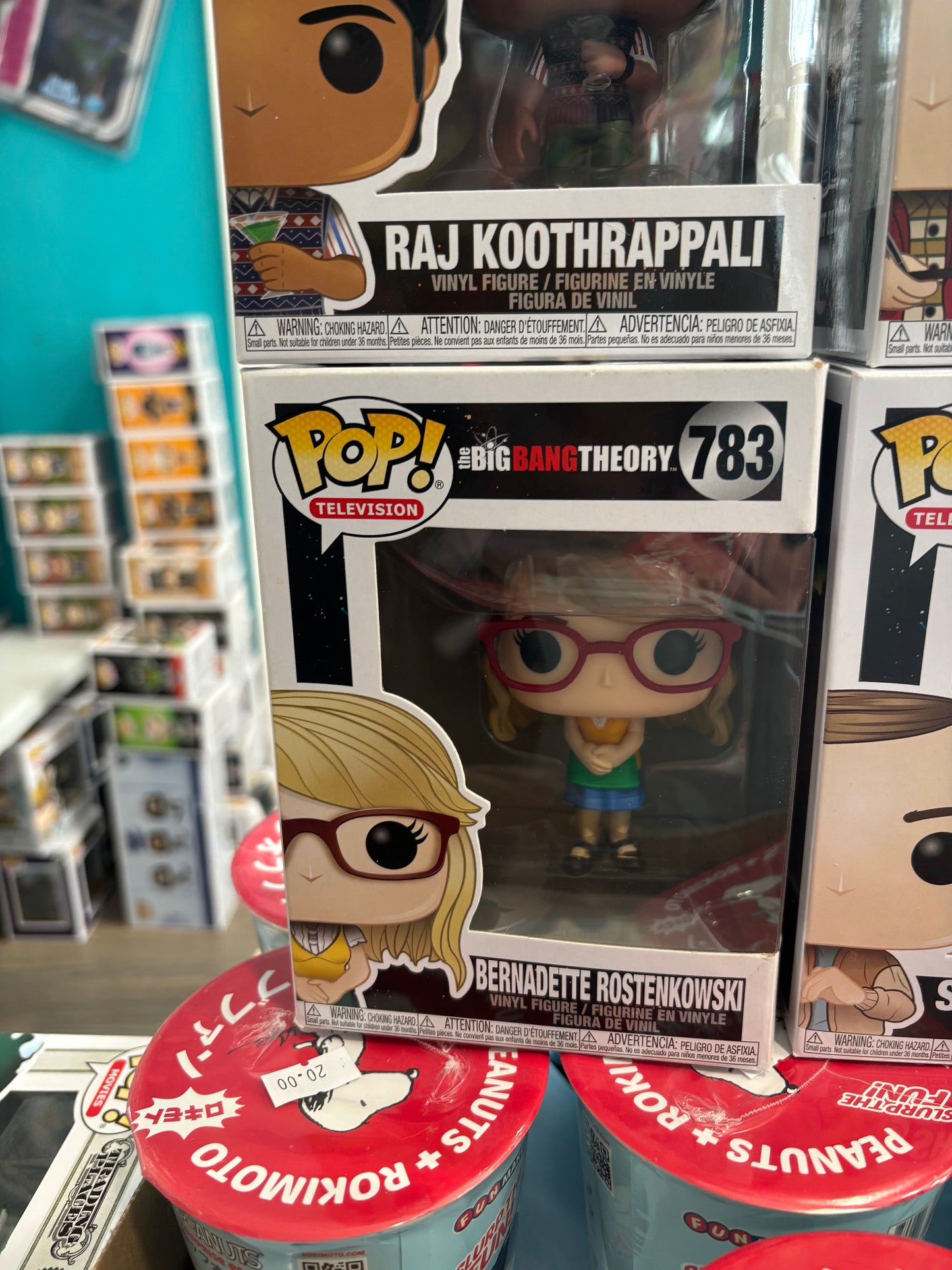 FUNKO POP! Big Bang Theory : Bernadette Rostenkowski #783