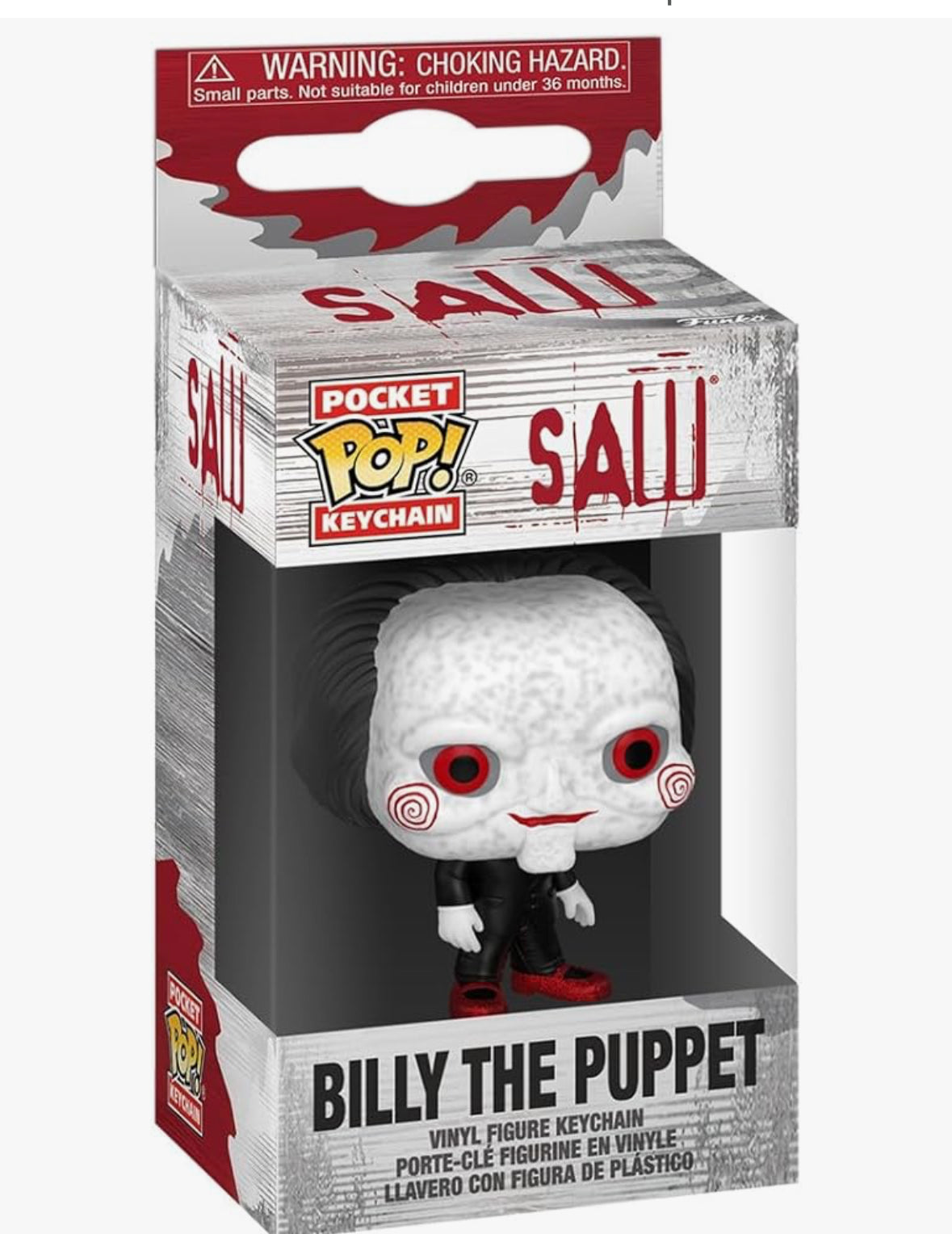 Funko Horror Pop! Saw Keychain Billy the Puppet