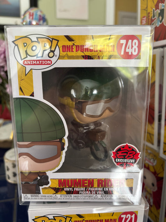 Funko Pop Anime One Punch Man : Mumen Rider #748 Eb Games Exclusive