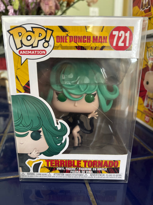 Funko Pop Anime One Punch Man : Terrible Tornado #721