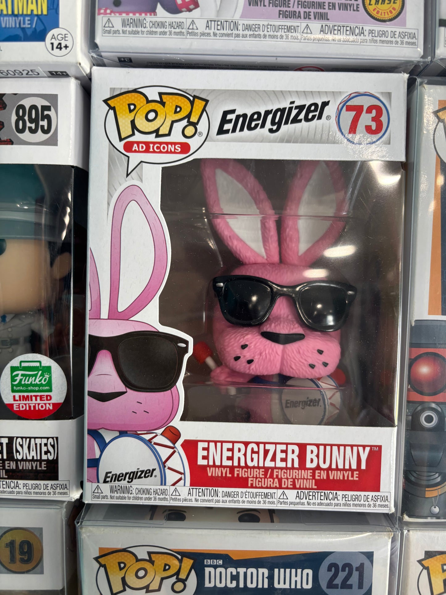 Ad Icons Funko Pop : Energizer Bunny #73 Flocked