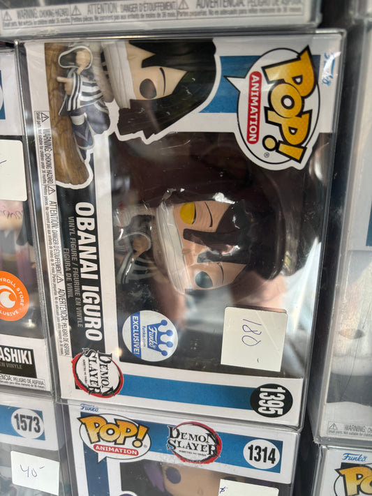 Funko Pop! Anime: Demon Slayer -  Obanai Iguro #1395 Funko Store Exclusive