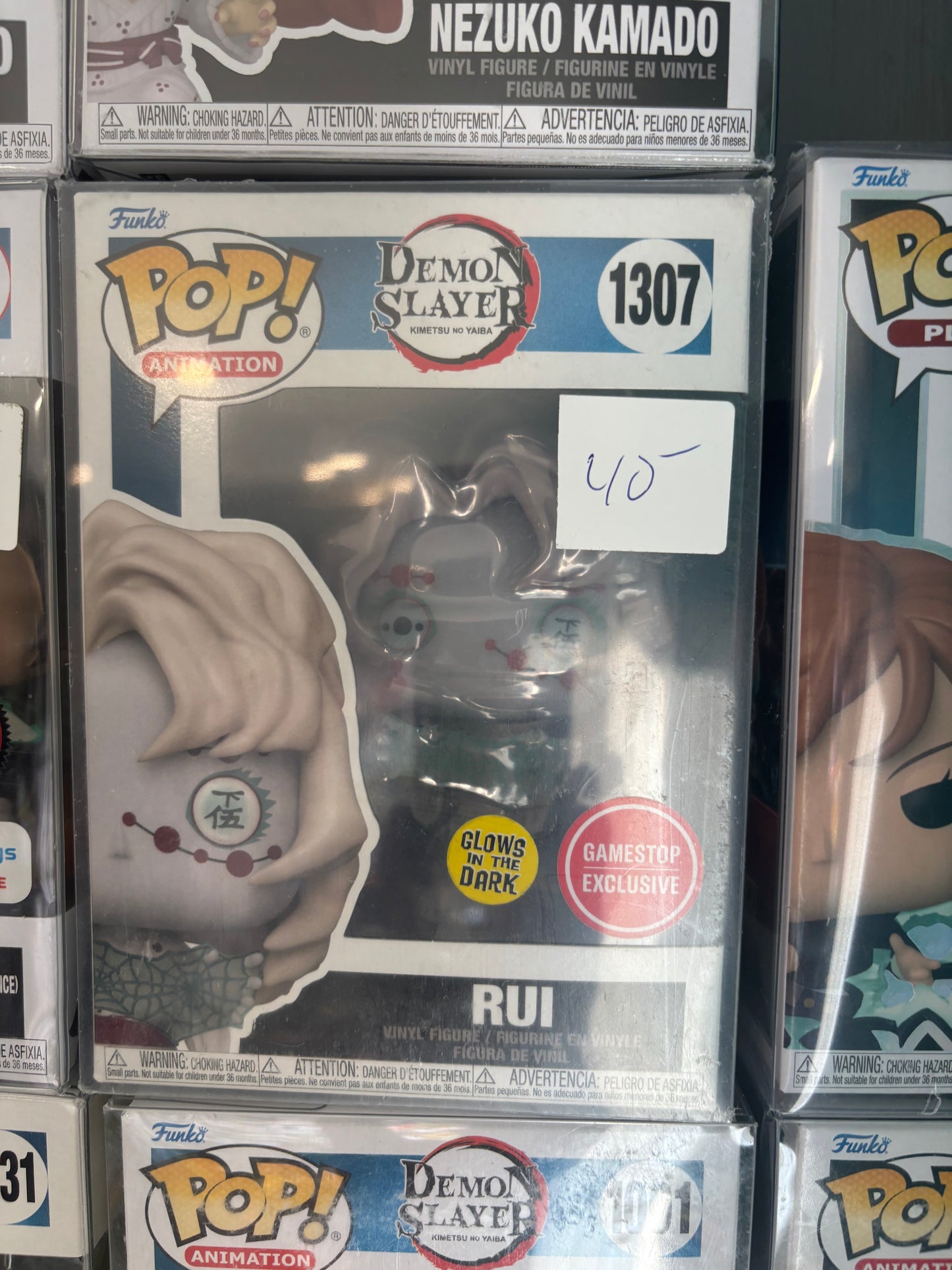 Demon Slayer Funko Pop !  Rui #1307 Gamestop Exclusive