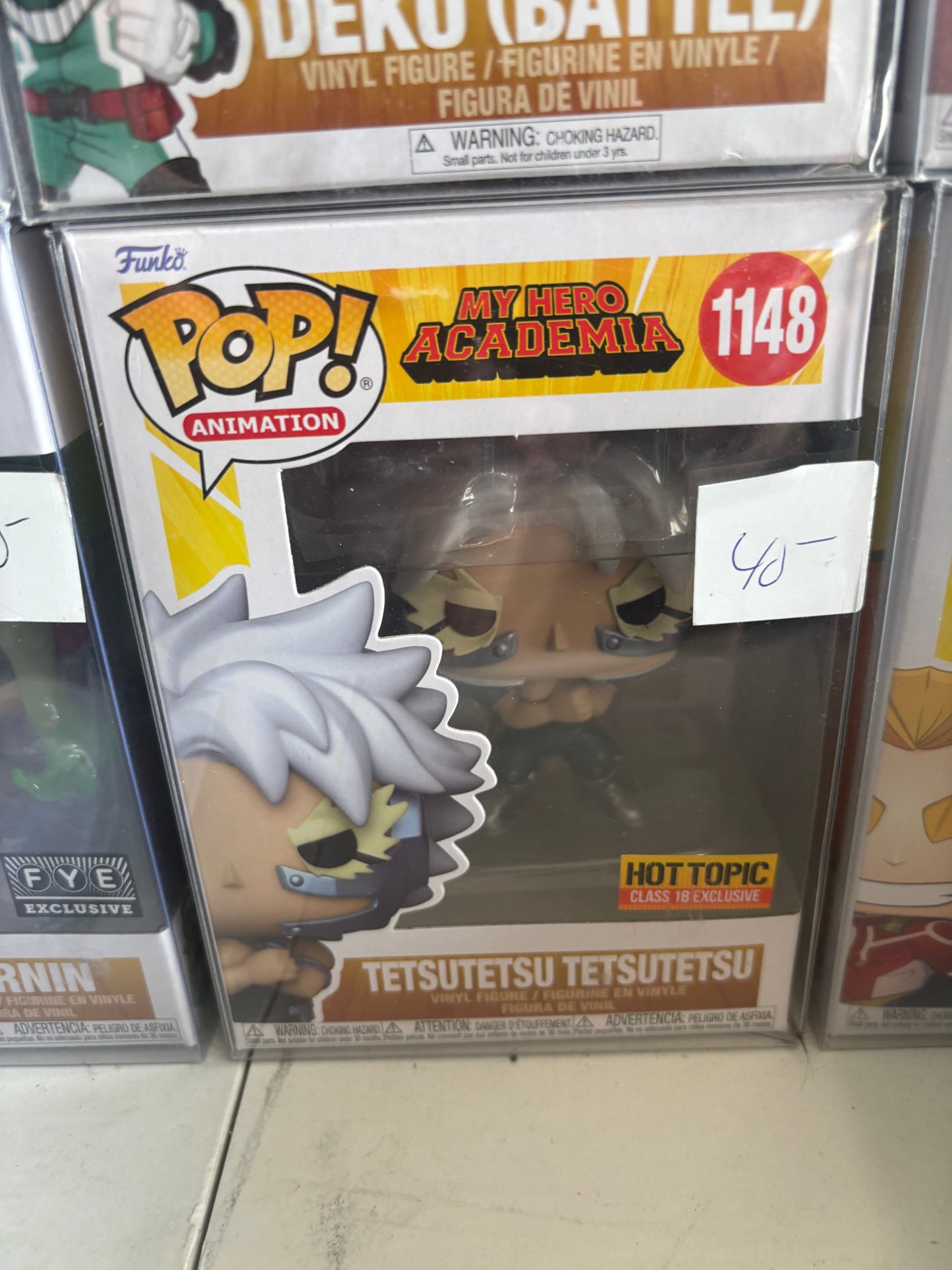 Funko! Pop : My Hero Academia : Tetutetsu Tetsutetsu #1148 Hot Topic Exclusive