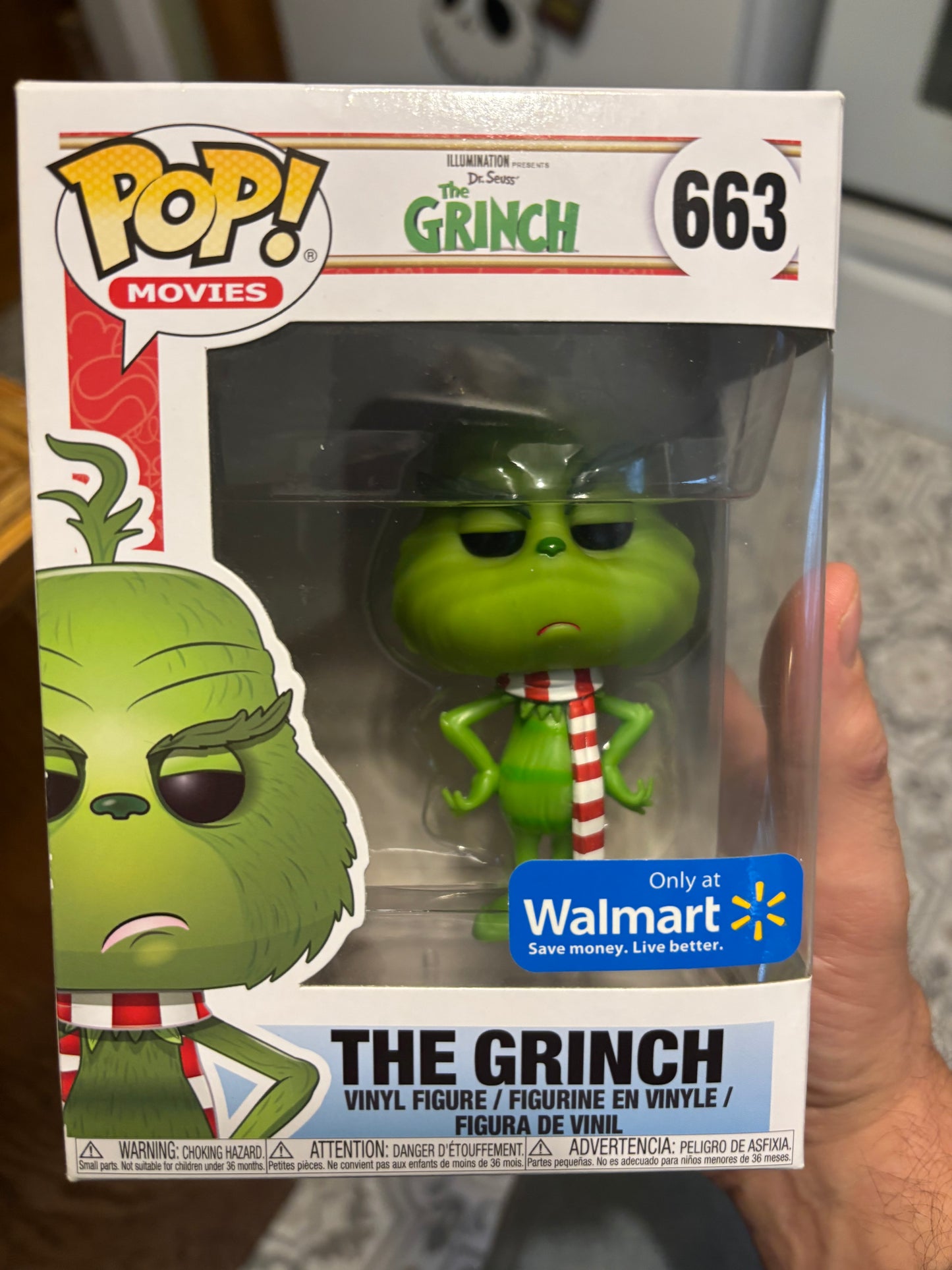 Dr Seuss The Grinch : Grinch #663 Walmart Exclusive #663