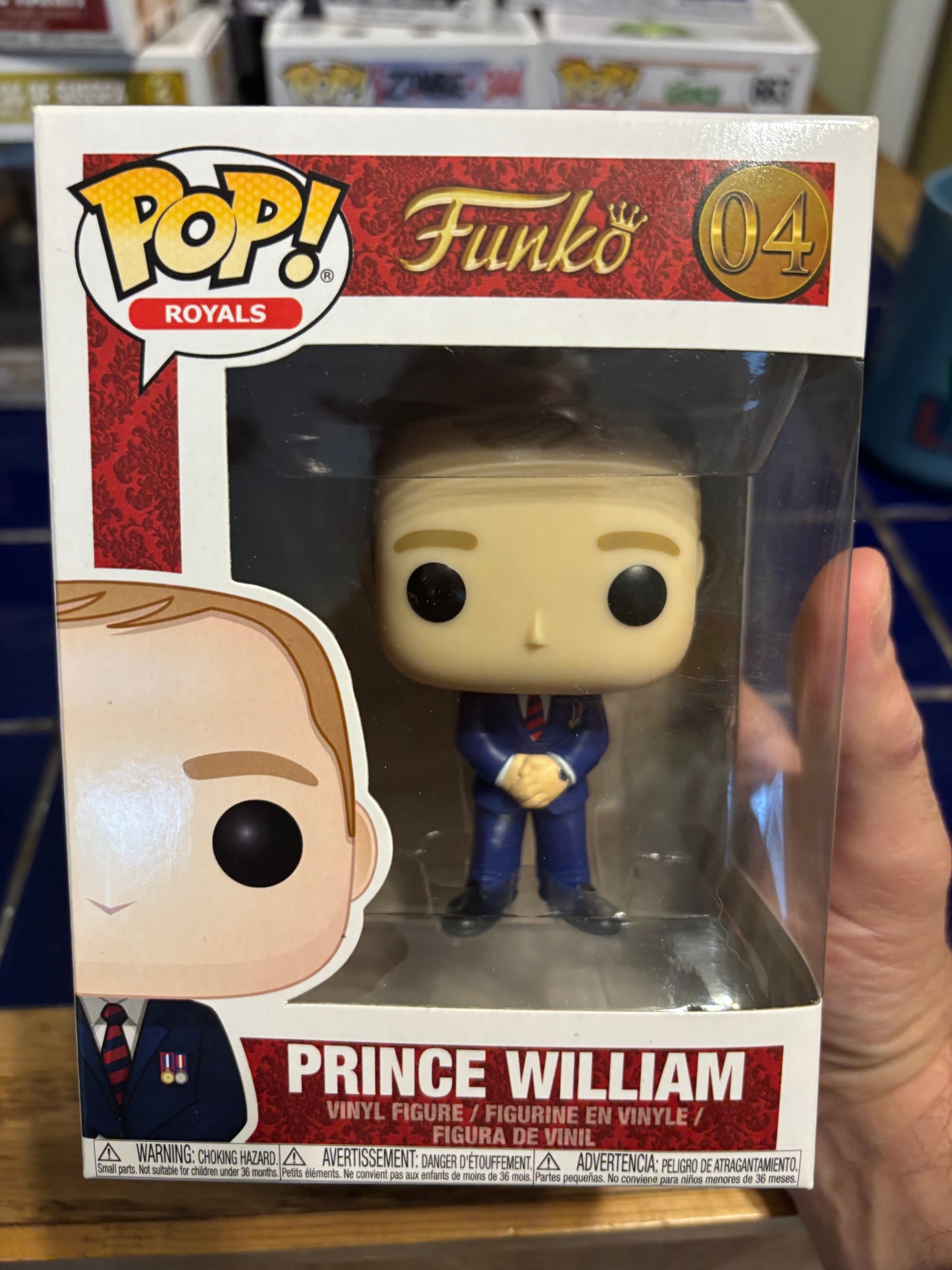 Funko Pop! Royal Family :  Prince William #04