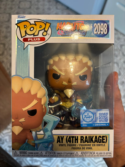 Funko Pop! Anime: Naruto Shippuden : AY 4th Raikage #2098 Gamestop Exclusive