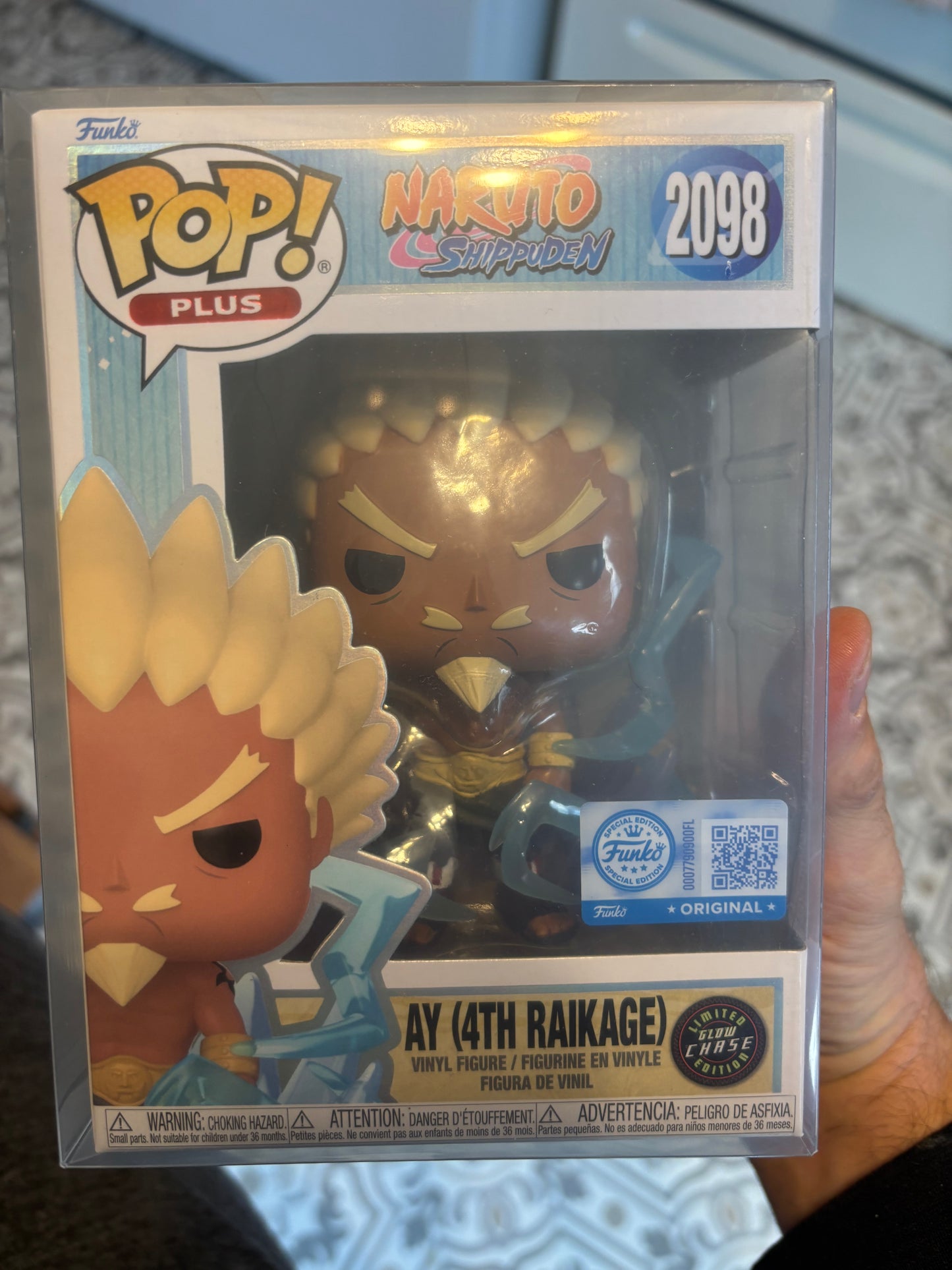 Funko Pop! Anime: Naruto Shippuden : AY 4th Raikage #2098 Gamestop Exclusive Chase