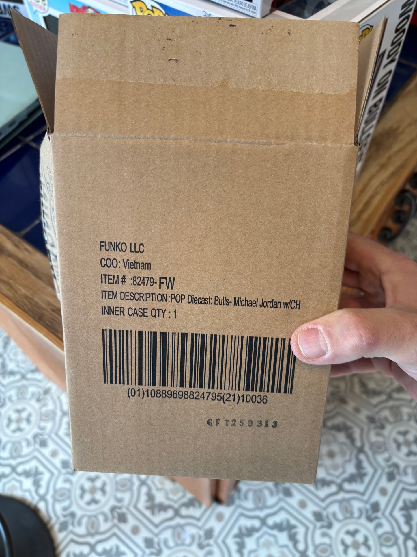 NBA Pop! Die-Cast Michael Jordan  Sealed