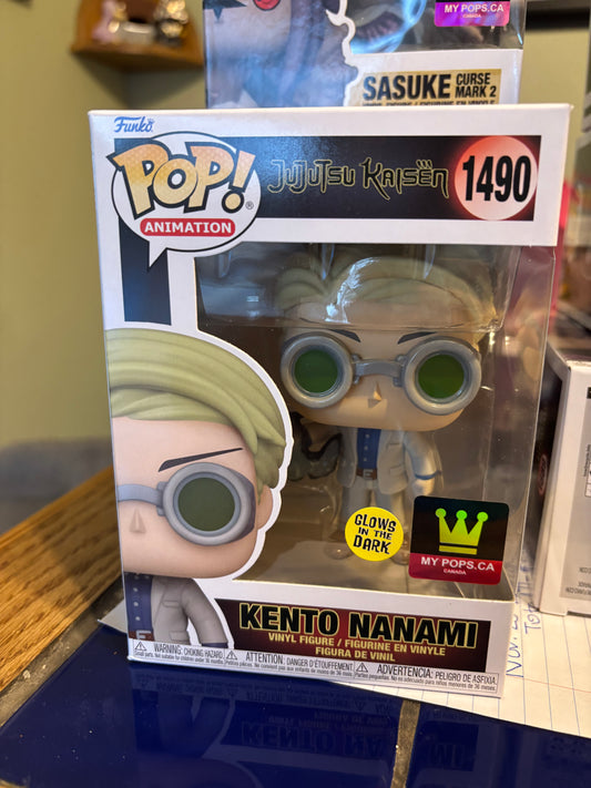 Jujutsu Kaisen Pop! Kento Nanami #1490 My Pops Exclusive