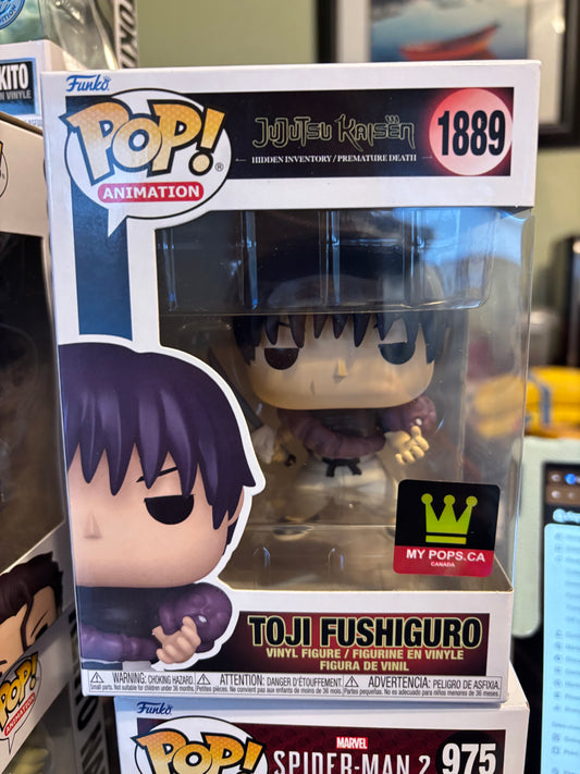 Jujutsu Kaisen Pop! Toji Fushiguro #1889 My Pops Exclusive