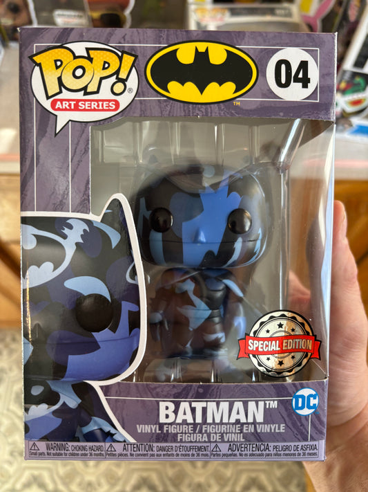 Funko Pop! Dc Comics : Batman #04 Camoflauge  Shared Exclusive