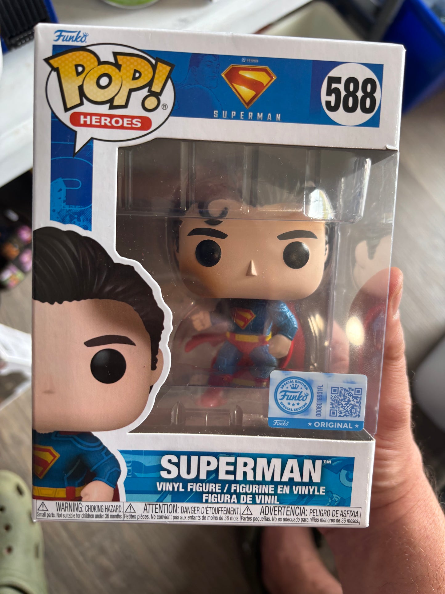 Funko Pop! DC superman movie : Superman exclusive #588