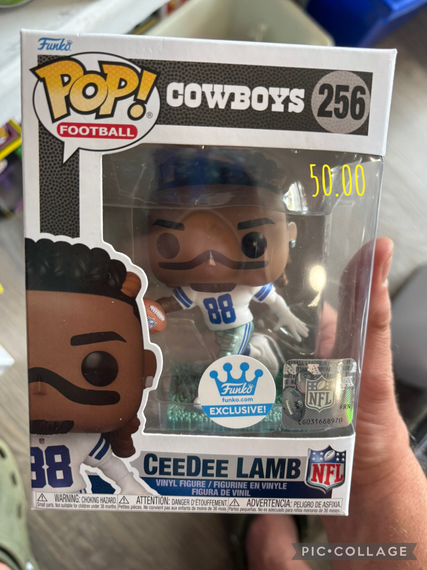 NFL Pop! Funko Deedee lamb #256 Dallas cowboys exclusive