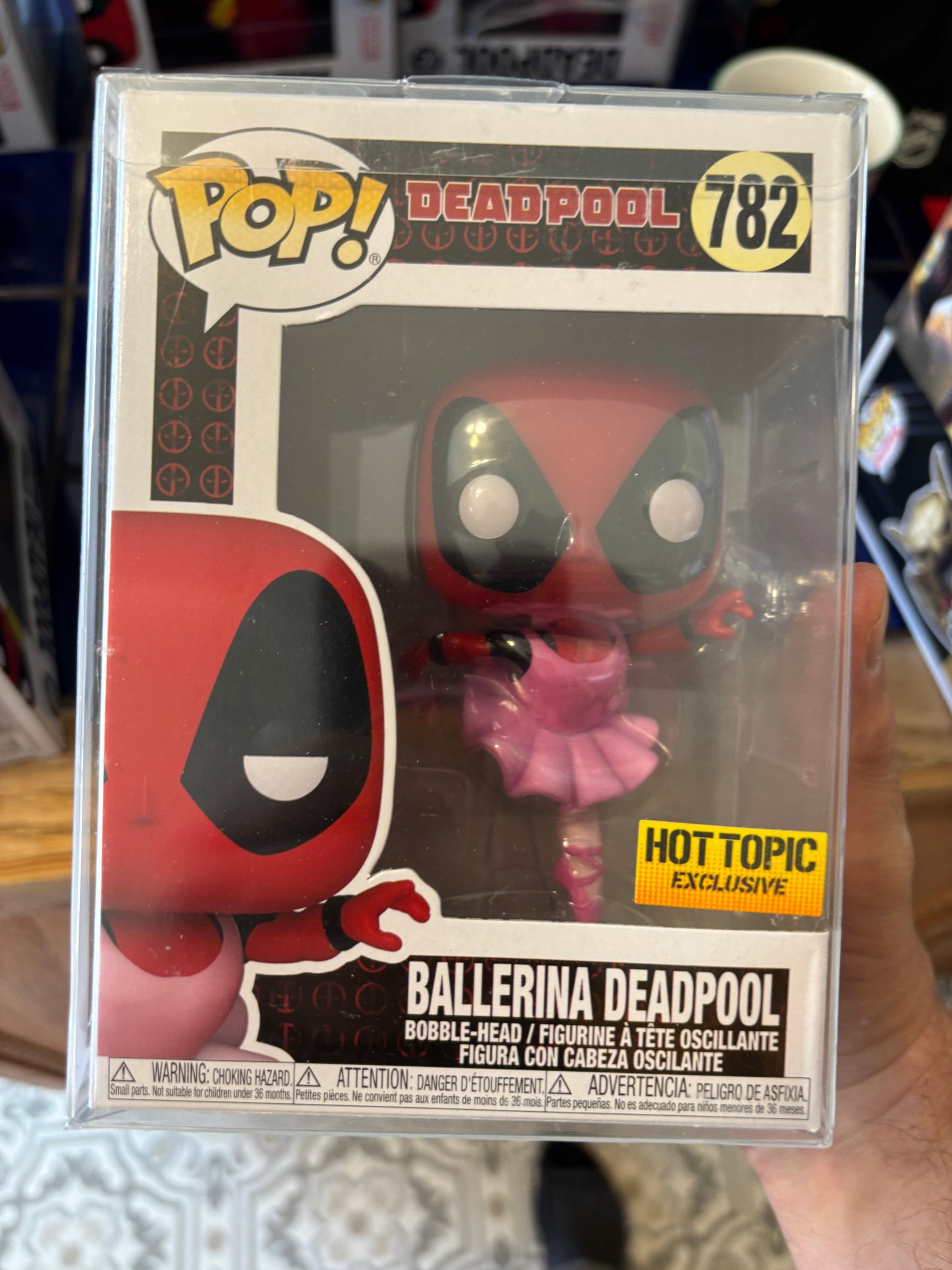 Funko  Pop!  Marvel :  Ballerinea Deadpool #782 Hot topic Exclusive