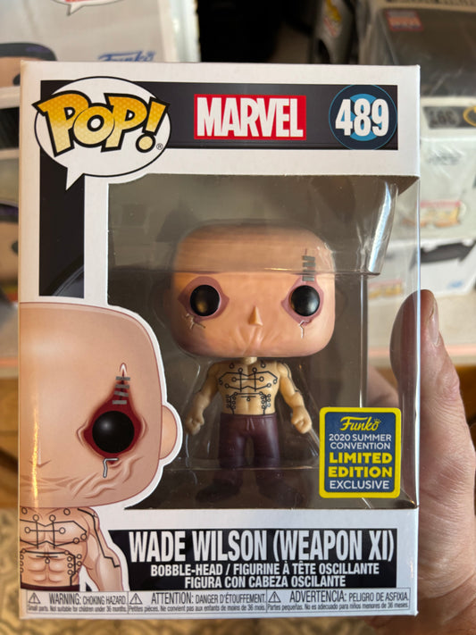 Funko  Pop!  Marvel :  Deadpool : Wade Wilson weapon XI 2020 Exclusive